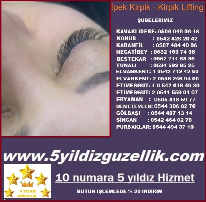 Kirpik Lifting Ankara