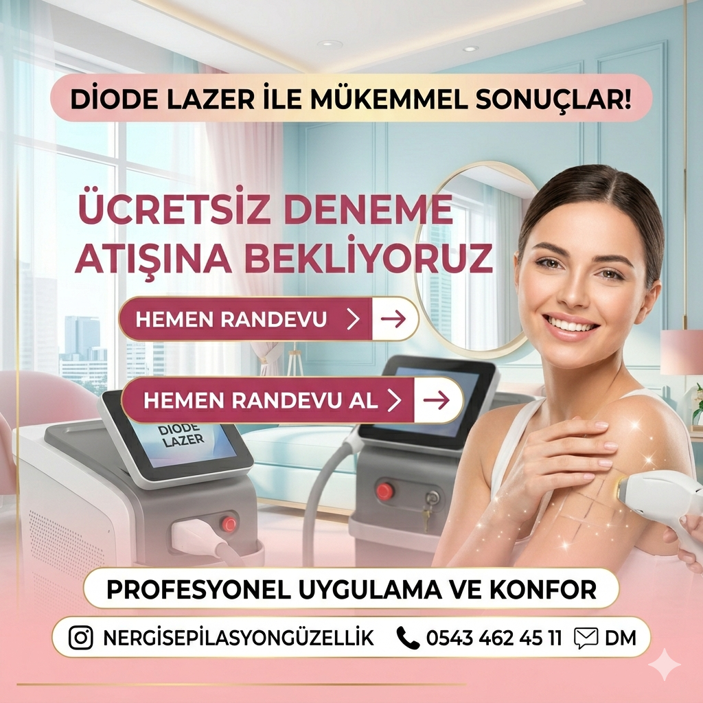 Lazer Epilasyon Çankaya Kızılay 0543 462 45 11