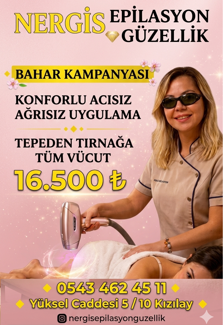 Lazer Epilasyon Kızılay 0543 462 45 11 . 